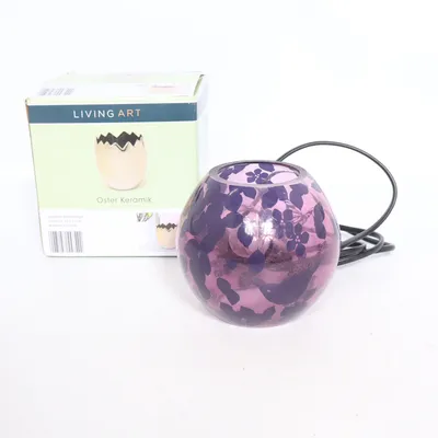 Bordlampe (Lilla, Sort) fra Living Art