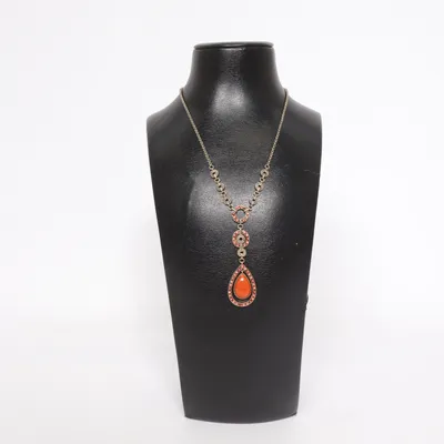 Ketting (Grijs, Rood) van Monet Onbekend materiaal