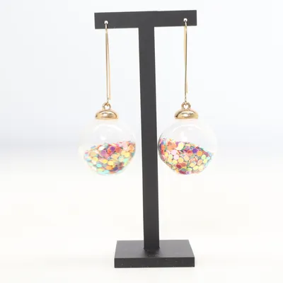 Earrings (Multicolored) Unknown metal