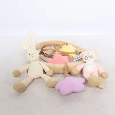 Baby mobiel (Beige, Roze, Lila) van Diinglisar