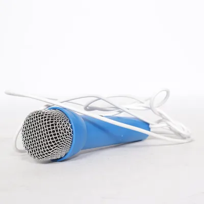 Karaokemaskin (Blå, Vit, Silverfärgad)