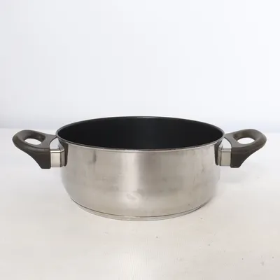 Braadpan (Zilver, Zwart) van Logik