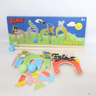 Havespil (Bamse Krocket) fra Bamse