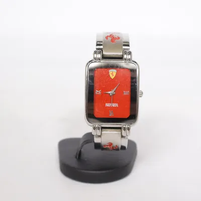 Armbandsur (Silverfärgad, Röd) från Ferrari