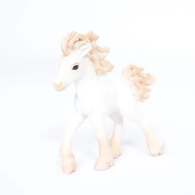 Leksaksfigur (Vit) från Schleich