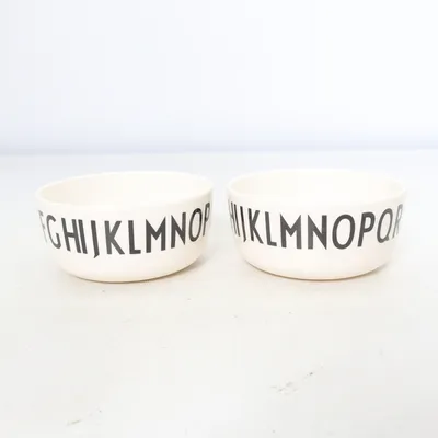 Bowl (White) from Design Letters