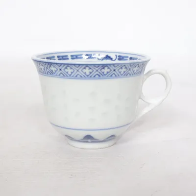 Tasse à café (Blanc, Bleu)