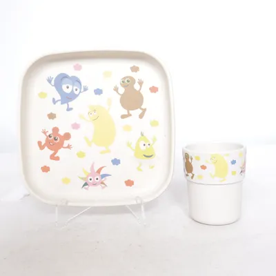 Barnservis (Beige, Flerfärgad) från Babblarna