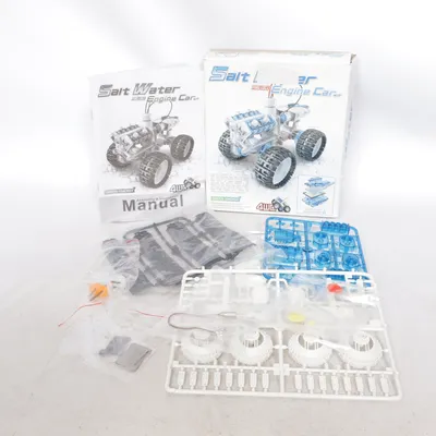 Leksaksbil (Blå, Grå, Vit) från SALT