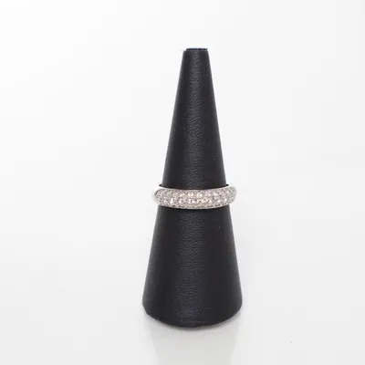 Ring (Silverfärgad, Vit) från Swarovski Okänd metall