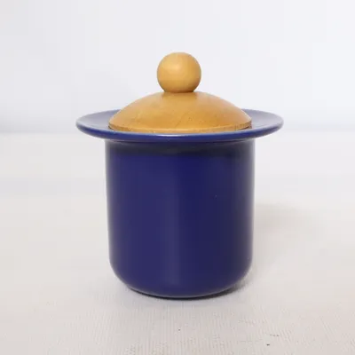 Sucrier (Bleu, Marron) de Höganäs Keramik