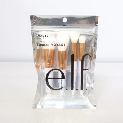 Make-up kwast (Wit, Goud) van Elf