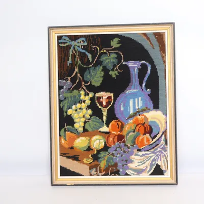 Tableau brodé
