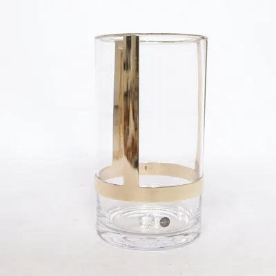 Vas (Transparent, Guldfärgad) från Sagaform