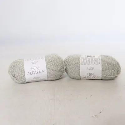 Yarn (Mini Alpakka) from Sandnes Garn Alpaca wool