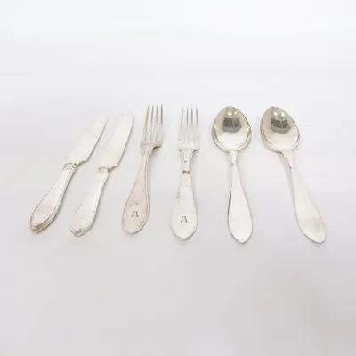 Bestick (Silverfärgad)