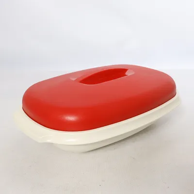 Lunchtrommel (Beige, Rood) van Tupperware