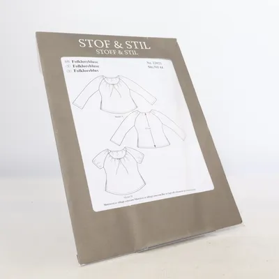 Symönster (Folklorebluse) från Stoff & Stil