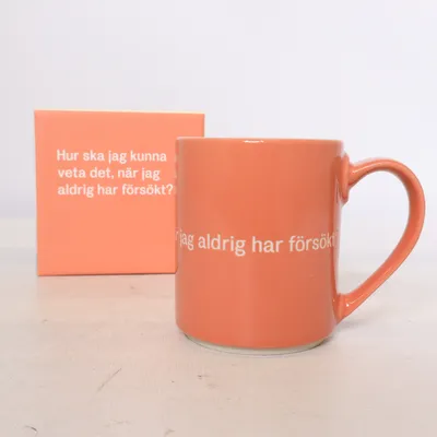 Krus (Rød, Beige) fra Pippi Långstrump