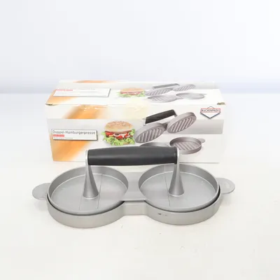 Burgerpresser (Doppel-Hamburgerpresse) fra Küchenprofi
