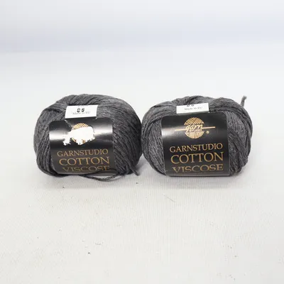 Garn (Cotton Viscose) från Garn Studio Bomull, Viskos