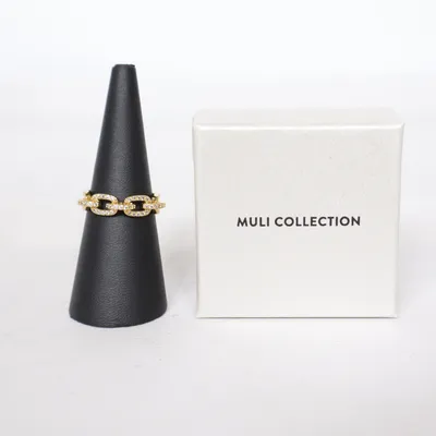 Ring (Guldfärgad) från Muli Collection Okänd metall