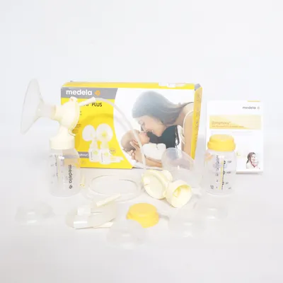 Breast pump (Yellow, Transparent) from Medela