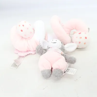 Babylegetøj (Pink, Grå, Hvid) fra Sterntaler