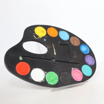 Aquarelle (Noir, Multicolore)