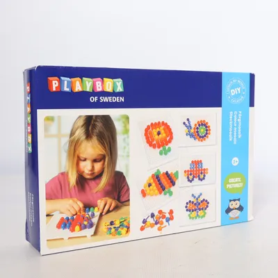 Craft jewelry (Colour Mosaic) from Playbox of Sweden