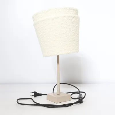 Lampe de table (Beige)