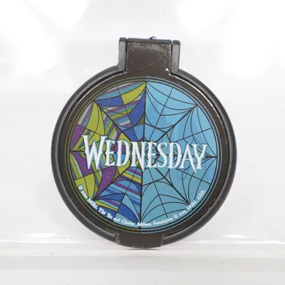 Tasspiegel (Zwart, Blauw) van Wednesday
