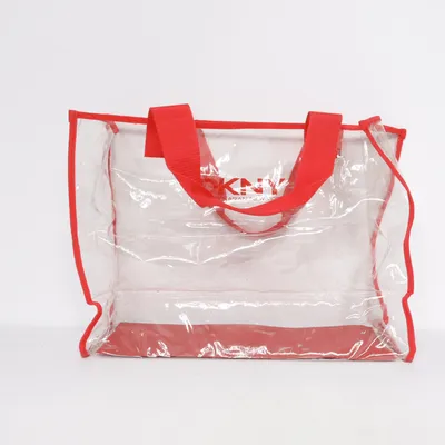 Strandtas (Transparant, Rood) van DKNY