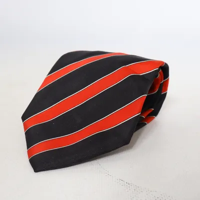 Stropdas (Zwart, Rood) van Tie Rack Zijde