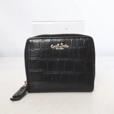 Portefeuille (Noir) de Gusti Leder Studio