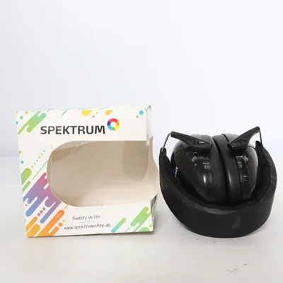 Gehoorbeschermers (Zwart) van Spektrum