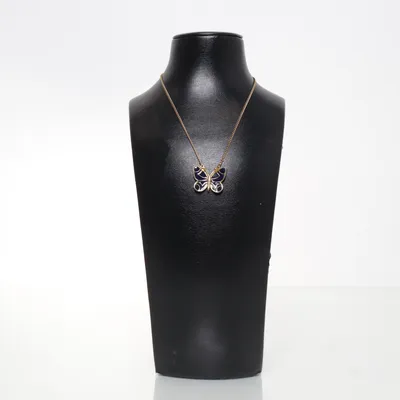 Ketting (Goud, Blauw) Onbekend materiaal