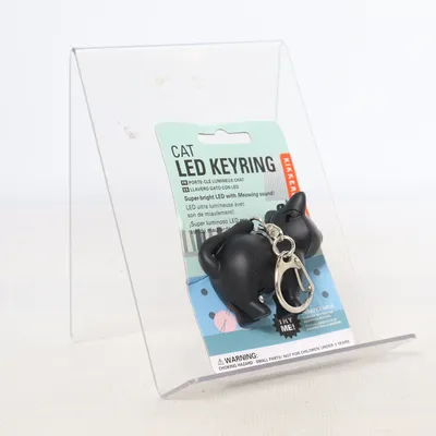 Mobiltilbehør (Cat Led Keyring) fra Kikkerland