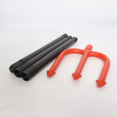 Kostuum accessoires (Zwart, Rood)