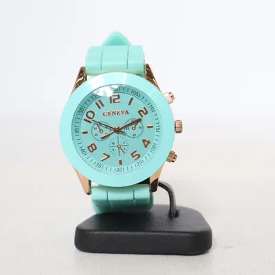 Polshorloge (Turquoise) van Geneva