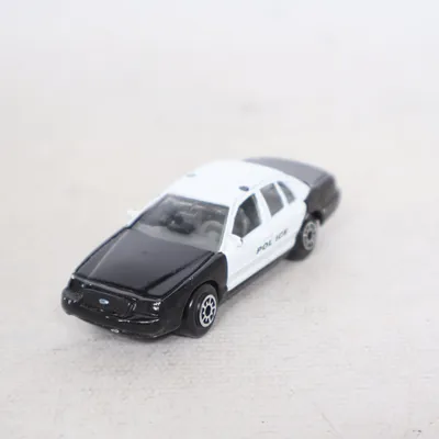 Speelgoed auto (Zwart, Wit) van Welly