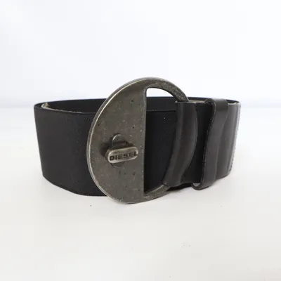 Ceinture (Noir) de Diesel Cuir, Polyester