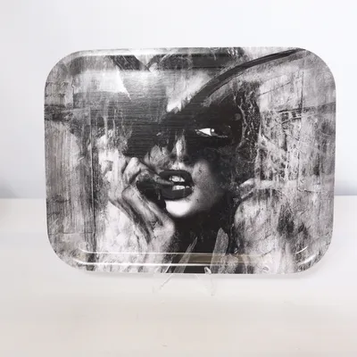 Tray (Black, White) from Gynning Design