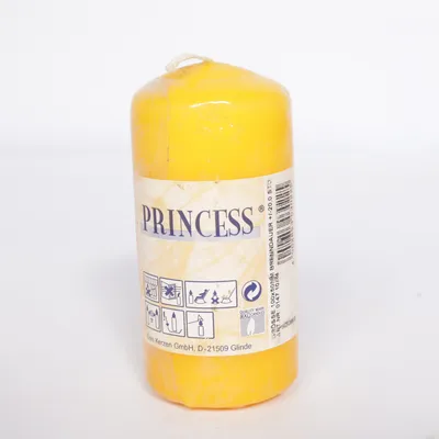 Blockljus (Gul) från Princess