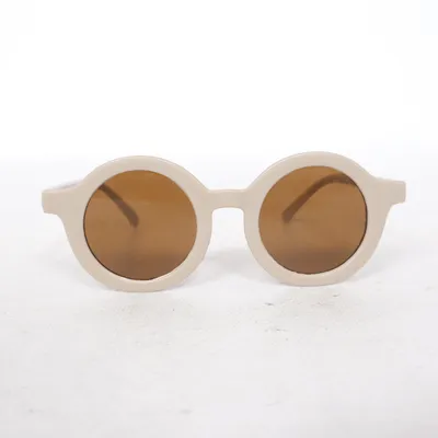 Lunettes de soleil (Beige)
