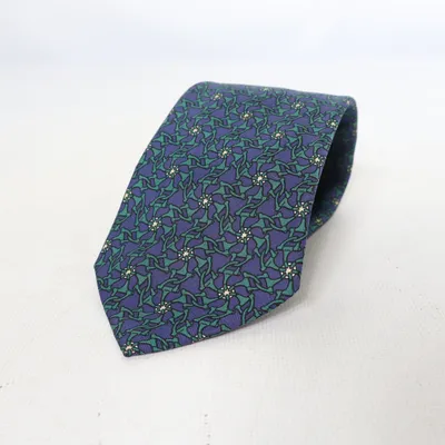 Stropdas (Blauw, Groen, Meerkleurig) van Hermès Zijde
