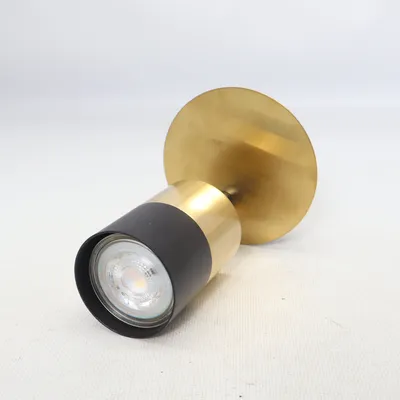 Plafondspot (Zwart, Goud) van Brilliant