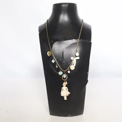 Necklace (Gold, Multicolored) from Les Néréides Unknown metal