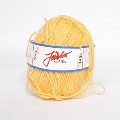 Garn (Gul) från Järbo Garn
