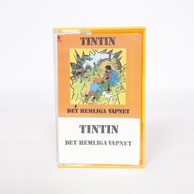 Kassettband (Gul) från Tintin